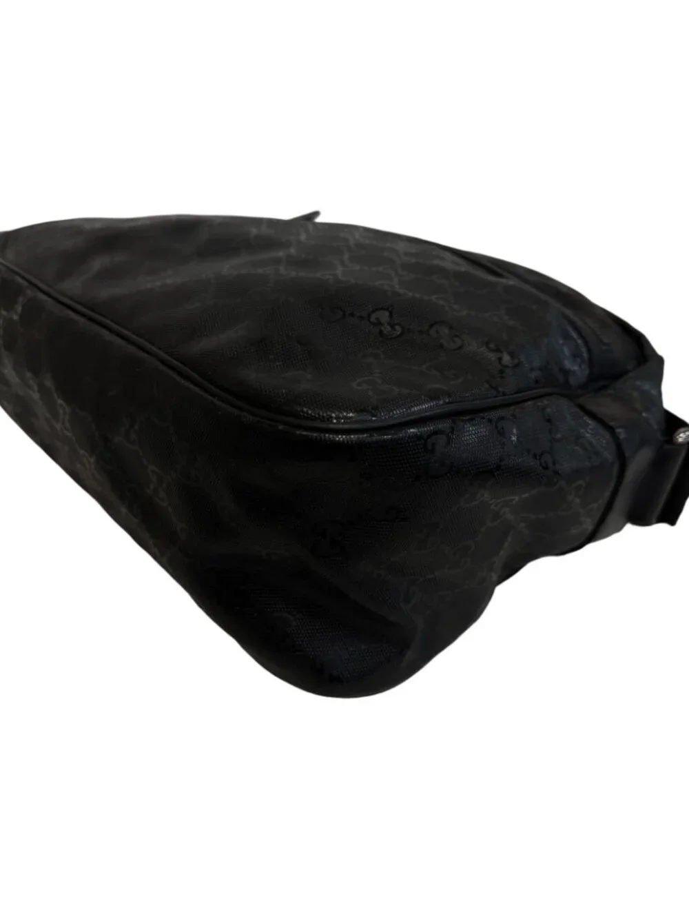 Gucci GG Supreme Shoulder Bag Black